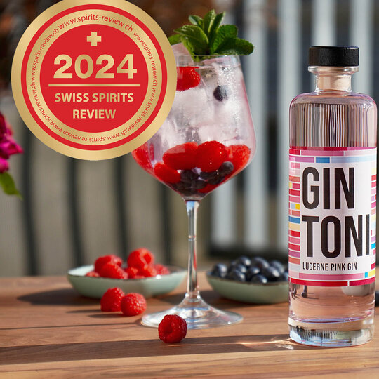 GIN TONI-Qualität erneut ausgezeichnet