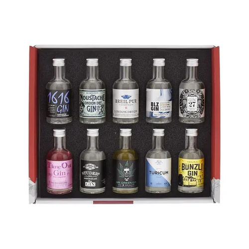 Gin Tasting Box "Swiss Edition" 10x5cl *