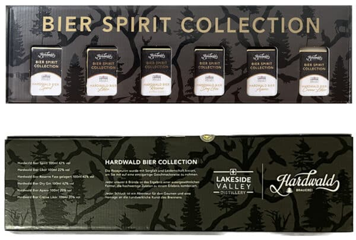 Lakeside Bier Spirit Collection 6x100 ml
(Bier Brand, Bier Likör, Bier Reserve, Bier Dry Gin, Bier Apero, Bier Creme Likör)